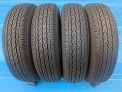 155/80R14 88/86 N LT V600 ブリヂストン 2022年製　4本セット　中古品【法人宛で送料無料！一般・個人のお客様も大歓迎！(説明欄参照)】