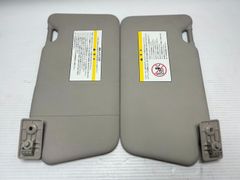 【純正パーツ】　日産　ノート　E12　サンバイザー　日除け　室内用　左右セット　中古パーツ　一部欠けあり　小傷、汚れ多少あり