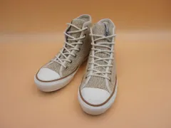 MK103△VANS バンズ ハイカット スニーカー ベージュ 23cm