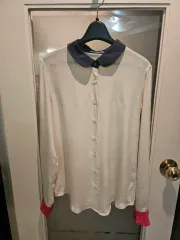 EQUIPMENT シルク シャツ S