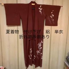 夏着物 絽 ゆったりサイズ“桜や菊といつもより優しくなれる時