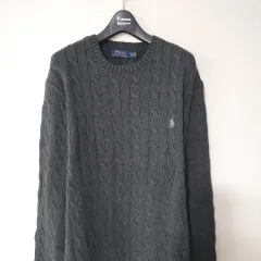 POLO RALPH LAUREN(ポロラルフローレン) ケーブル編みニット （ XL