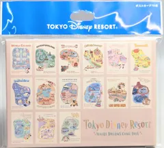 東京ディズニーリゾート WHERE DREAMS COME TRUE ポストカード15枚