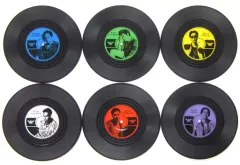 【中古】コースター(男性) EXILE THE SECOND レコードコースター(6枚セット) 「EXILE THE SECOND LIVE TOUR 2017-2018 “ROUTE 6・6”」