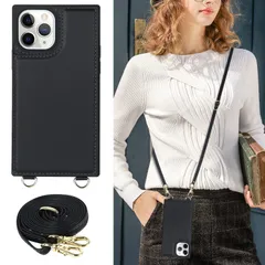 Cavor iPhone11 Pro Max 手帳型ケースiPhone11 Pro Max スマホ携帯ケース肩掛け 首かけ 斜めがけショルダーケース iPhone11 Pro Max手帳型ケースいPhone11 Pro Max ケースカード収納 PUレザー【マ