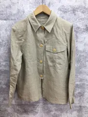 EMPORIO ARMANI エンポリオ アルマーニ 長袖 リネンシャツ レディース【3880-004】のサムネイル