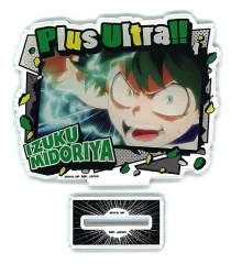 【中古】アクリルスタンド・アクリルパネル 緑谷出久 「アミューズメント一番カフェ 僕のヒーローアカデミア ～一番カフェアワード～Part1 スタンド付きアクリルプレート」