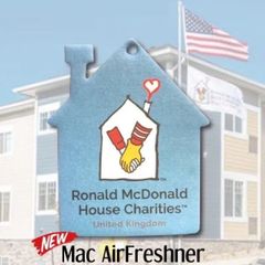 新品 🇺🇸 エアフレッシュナー McDonald ロナルドマクドナルドハウス★ブルーベリーの香り★ エアーフレッシュナー ブルーベリーの香り 芳香剤