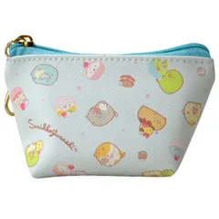 すみっコぐらし 三角ミニポーチ チラシ バッグに付けてもかわいいポーチ SG33988(CHIRASI)