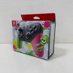美品　Nintendo Switch Pro コントローラー　スプラトゥーン2　エディション　HAC-013　い250615-2