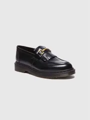 美品　ドクターマーチン　スナッフルローファー　ブラックスエード　モノ　UK6 ドクターマーチン Dr.Martens ADRIAN SNAFFLE （ブラック
