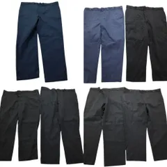古着卸 まとめ売り ディッキーズ Dickies 874 ワーク パンツ 7枚セット (メンズ 48 /50 ) ブラック ネイビー コットン 中古 古着 NB6344