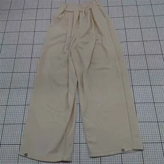 ◇ Θ ap retro アプレトロ ワイド イージー パンツ サイズF クリーム系 レディース E  【1509180005922】