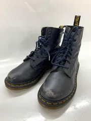 ドクターマーチン ブルー8ホール UK6（24.5センチ） ドクターマーチン DR.MARTENS PASCAL 8ホール ブーツ ショート