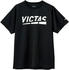 【新品・5営業日で発送】VICTAS(ヴィクタス) PLAY_LOGO_TEE (632101) 色 : BK サイズ : 140 