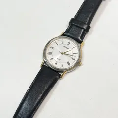 【送料無料】SEIKO/セイコー/SPIRIT/スピリット/ホワイト×ブラック/5E21-0010/クォーツ腕時計/動作未確認/ジャンク品扱い/中古品