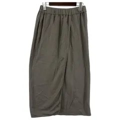 handvaerk ハンドバーク ラップ風 ロングスカート sizeS/グレーのサムネイル