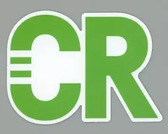 【中古】シール・ステッカー Crazy Raccoon(ロゴ：グリーン) CRロゴステッカー 「MEMBER CAN BADGES ＆ STICKERS SET 1」 