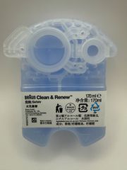 ブラウン電動髭剃りの専用洗浄液　BRAUN　シェーバー　アルコール洗浄液