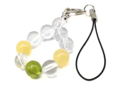 願いと運気で選ぶ 天然石 パワーストーン ストラップ(6-癒し・浄化)