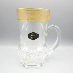 SAINT･LOUIS Kirin サンルイ キリンコレクターズグラス ビアマグコレクション 金彩 M07-k080
