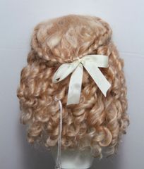 ◎頭囲24cm 新品 モヘア ウィッグ ビスクドール用 頭囲18cm】｟モヘア｠ ウィッグ ビスクドール 人形用 ウイッグ