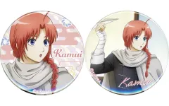 【中古】バッジ・ビンズ 神威 缶バッジ2個セット 「くじメイト 銀魂 ～手紙～」 C-6賞