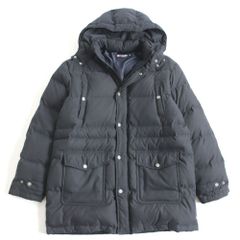 〇良品■正規品 CHAPS チャップス カイタックファミリー シングルクロージャー フーデッド ダウンコート LL メンズ