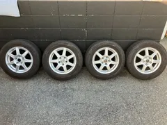 ◆送料無料◆トップラン　195/65R15　6J　PCD100/114.3-5穴　ハブ径74mm　OFF+48　E2060TH④◆中古タイヤ市場◆たつの◆姫路◆店頭交換OK◆