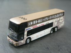 「もけいや松原」新品Ｎゲージ　トミーテック　バスコレクション　三菱ふそうエアロキングコレクション　西日本鉄道はかた号お披露目会仕様
