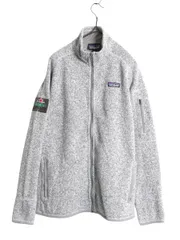 【お得なクーポン配布中!】 18年製 パタゴニア ベターセーター ジャケット レディース L / Patagonia アウトドア フリース フルジップ ブルゾン ニット ハイネック 灰