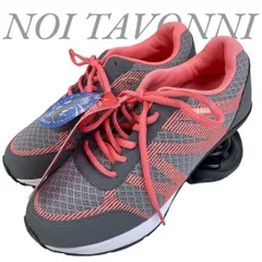 【B3618】 NOI TAVONNI ノイタボニー スニーカー ランニングシューズ 運動靴 ハイブリッド ウォーキング グレー ピンク レディース