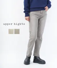 アッパーハイツ upper hights コットンデニム スリムストレート デニムパンツ ジーンズ THE LIPSTICK リップスティック・18M245-2942102(レディース)