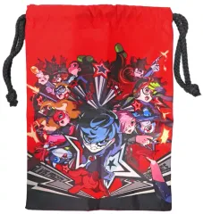 【中古】バッグ パッケージイラスト 巾着 「PS5/PS4/Switchソフト ペルソナ5 タクティカ」 楽天ブックス購入特典