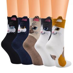【新品】 在庫一掃セール中！ リアルなネコちゃん靴下 リアルさが可愛い