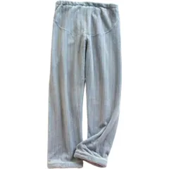 ☆ Aグレー ☆ Lサイズ ☆ マタニティールームパンツ ボトムス 冷え防止 マタニティパンツ ルームウェア マタニティ パンツ ルームパンツ 部屋着 ボトムス ズボン パジャマ ボトム レディース 冬 秋冬 暖かい 大きいサイズ 動きやすい もこもこ