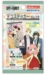 【新品】食玩 ステッカー・シール SPY×FAMILY デコステッカーガムつき
