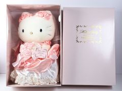 サンリオ '00 ハローキティ vivitix ウェディングドール 特大ぬいぐるみ ピンク