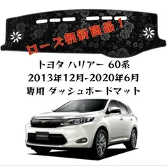ローズ柄新商品！トヨタ ハリアー 60系  ダッシュボードマット52-1のサムネイル