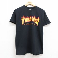 希少】スラッシャー × ガール コラボ ファイヤーロゴ Tシャツ Lサイズ