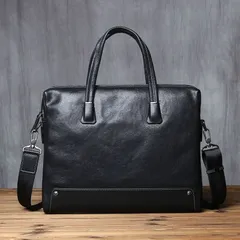 ビジネスバッグ 本革 レザー ブリーフケース メンズ 斜めがけ 大容量 A4 14インチPC対応 ショルダーバッグ トートバッグ おしゃれ 出張通勤
