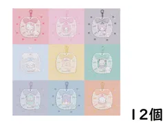 バンダイ(BANDAI) サンリオキャラクターズチョコスナック＆カードホルダー 12個入BOX (食玩) チョコスナック 賞味期限2025/11