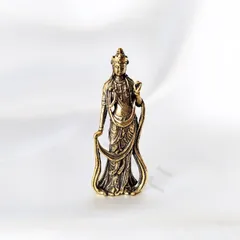 仏教美術　木彫り聖観音菩薩立像　高さ約79cm 水瓶観音　大型　古美術 木彫り 仏像 観音様 水瓶 観音菩薩 観世音菩薩 観自在菩薩 救世