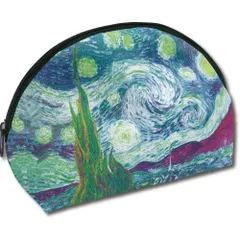 ポーチ 名画マルチポーチ（ゴッホ「星月夜」） ゆうパケット 小物入れ かわいい おしゃれ ギフト レディース コスメポーチ プレゼント 贈り物 大きめ 旅行 トラベル ファスナー 大容量 化粧小物 Sサイズ