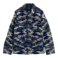 未使用 DENHAM デンハム デニム ノーカラージャケット ノーカラーのデニムジャケットをイメージして作られた