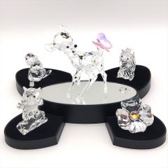 スワロフスキー 蒸気船ウィリー 2013限定品 ミッキー ミニー