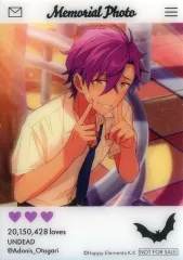 【中古】キャラカード 乙狩アドニス 特製クリアカード 「あんさんぶるスターズ!」 アニメイトガールズフェスティバル2019 会場限定購入特典