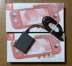 ニンテンドースイッチライト 充電器 空箱2箱 Nintendo Switch lite