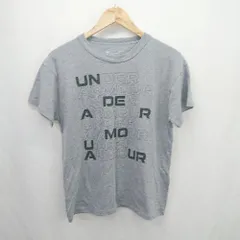 ◇ ⊂Φ UNDER ARMOUR アンダーアーマー 半袖 Tシャツ サイズLG グレー メンズ E  【1506300020902】