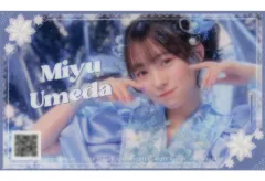 【中古】キャラカード 梅田みゆ アーケードカード風クリアカード 「CUTIE STREET 1st Single『かわいいだけじゃだめですか?』発売記念ラッフルくじ」 G賞